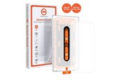Handys - Schutzfolie - Mobile Origin Orange Screen Guard iPhone 15 Pro Max/15 Plus with easy applicator - 2 pack - SGA-i15ProMax-2pk