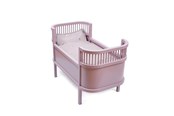 Puppen & Zubehör - Smallstuff Doll Bed - Powder - 51000-12