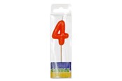 Spielzeug - Folat BV Luxury Birthday Candle - 4 years - 07774