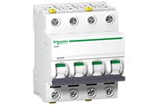 Komponenten für Schaltkästen und Schränke - Schneider Electric Acti9 iC60N 4P 25A double terminal C-characteristic 6/10kA 400V width 72mm - A9F04425