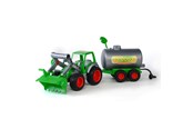 Spielzeugauto - Cavallino Toys Cavallino Tractor with Front Loader and Tanker - 8794