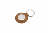 Handys - Anderes Zubehör - FIXED Real Leather Keychain Case for AirTag Brown - FIXWAT-C2-BRW