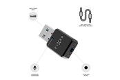 Bluetooth USB Adapter - FIXED SIGNAL Bluetooth Audio Receiver 3.5mm Black - FIXSIG-BK