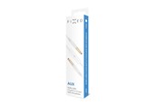 Audio Kabel - FIXED Audio 2x3.5mm Flat Cable with Microphone 1m White - FIXM-AUXM-WH