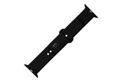 Smartwatch - Accessories - FIXED Silicone Strap SET Apple Watch 38/40/41mm Black - FIXSST2-436-BK