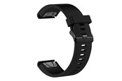 Smartwatch - Accessories - FIXED Silicone Strap for Garmin QuickFit 20 mm Black - FIXSST-QF20MM-BK