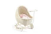 Puppen & Zubehör - Smallstuff - Doll Stroller - Off White - 51001-02