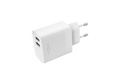 Handys - Adapter und Ladegeräte - FIXED Home Charger 2xUSB-A 17W White - FIXC17N-2U-WH