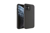 Handys - Cover & Cases - Vivanco Hype Silicone Cover iPhone 12 / 12 Pro Black - 4008928621327