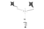 Monitorhalterung - Neomounts DS60-425WH2 mounting kit - full-motion - for 2 monitors - white - DS60-425WH2