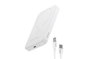 Powerbank (Akku) - Baseus Magnetic Mini Powerbank 5000mAh 20W (White) Powerbank (Akku) - Weiß - 5000 mAh - P10022107223-00