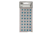 Kunst & Handwerk Ausstattung - Creativ Company Rhinestones Blue 32pcs. - 283804