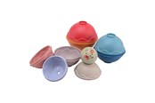 Baby Spielzeug - Johntoy Happy World Bio Stacking Balls - 22285