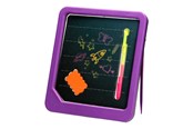 Kreativ-Spiele - Toi-Toys Neon Glow Drawing Board with Pen and Sponge - 48059A