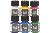 Kreativ-Spiele - Creativ Company Glass Color Frost Glass Paint Color 6x30ml - 31760
