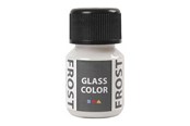 Kreativ-Spiele - Creativ Company Glass Color Frost Paint - White 30ml - 31780