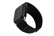 Smartwatch - Accessories - FIXED Nylon Strap Apple Watch Ultra-2/49mm Black - FIXNST2-1029-BK