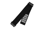 Smartwatch - Accessories - FIXED Nylon Strap for Garmin QuickFit 22 mm Black - FIXNST2-QF22MM-BK