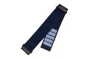Smartwatch - Accessories - FIXED Nylon Strap for Garmin QuickFit 22 mm D-Blue - FIXNST2-QF22MM-DBL