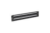 Netzwerkzubehör - Tripp Lite 48-Port Cat6 Cat5 Patch Panel Rackmount 110 Punch Down RJ45 Ethernet 1URM 568B - patch panel - 19" - N252-048