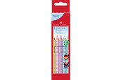 Utensilien zum Schreiben und Zeichnen - Faber-Castell Buntstift Jumbo Grip Pastell 5er-Etui - 110991
