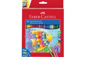 Utensilien zum Schreiben und Zeichnen - Faber-Castell Buntstift Kinder Aquarell 48erKartonetui - 114448