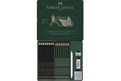Utensilien zum Schreiben und Zeichnen - Faber-Castell Set Pitt Graphite Matt & Castell 9000 - 115224