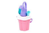Spiele im Freien - Cavallino Toys Cavallino XL Classic Bucket Set Pink 5 pcs. - 9513WD01