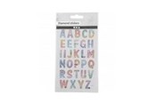 Kreativ-Spiele - Creativ Company Diamond Stickers Alphabet 1 Sheet - 284035