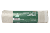 Gartengeräte - G.Funder Garbage bags with drawstring closure 100 liters 10 bags per roll clear plastic - heavy-duty quality - 5701137101008