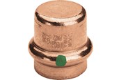 Druckrohre und Armaturen - Viega Profipress cap 18 mm copper - 349363