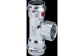 Druckrohre und Armaturen - Viega Prestabo t-piece 22 x 3/4" x 22 mm - 641962