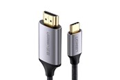 Display Kabel - UGREEN Usb-C - Hdmi - Aluminum Shell - 1.5m - Black - 50570