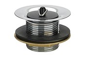 Ersatzteile & Zubehör - Viega Bottom valve 1 1/2'' with plug Chrome - 117283