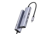 Dockingstationen - UGREEN 7-in-1 USB-C Hub - HDMI - Gray - 90568