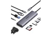 Dockingstationen - UGREEN 10 in 1 USB C hub - 15601