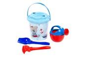 Spiele im Freien - Cavallino Toys Cavallino XL Bucket Set Blue 5 pcs. - 9309WD01