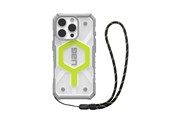 Handys - Cover & Cases - UAG Pathfinder Clear Magsafe Active Neon Lanyard - iPhone 16 Pro - 1144641BV01