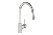 Mischbatterien und Armaturen - Grohe Concetto Kitchen faucet with pull-out Supersteel - 31483DC2