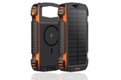 Powerbank (Akku) - 4smarts TitanPack Solar Power Bank - 20 Watt Powerbank (Akku) - schwarz - 20000 mAh - 496560