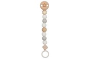 Baby Spielzeug - Goki Wooden Pacifier Chain Star Blue - 65238