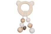 Baby Spielzeug - Goki Wooden Gripping Ring Bear - 65212