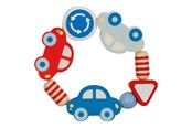 Baby Spielzeug - Goki Wooden Gripping Ring Cars - 65199