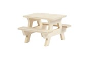 Kreativ-Spiele - Creativ Company Wooden Mini Picnic Table - 56927