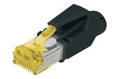 Netzwerk - Kabel - DIGITUS ASSMANN network connector - Schwarz - A-MO6A 8/8 HRS