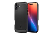 Handys - Cover & Cases - Spigen Rugged Armor MagSafe - matte black - iPhone 16 - ACS08214