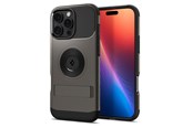 Handys - Cover & Cases - Spigen Slim Armor MagSafe - Gunmetal - iPhone 16 Pro - ACS08163