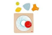 Kreativ-Spiele - Goki Wooden Spirograph Drawing Set 6 pcs. - 58440