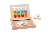 Holzspielzeug - Goki Wood Color Sorting Board in Wooden Box - 58406