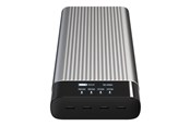 Powerbank (Akku) - Hyper Juice HJ245B power bank - 4 x USB-C - 245 Watt Powerbank (Akku) - schwarz - 27000 mAh - HJ245B